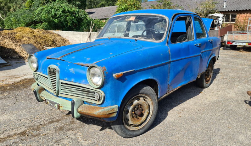 
								2 x Alfa Giulietta Berlina restauratieprojecten 1963 full									
