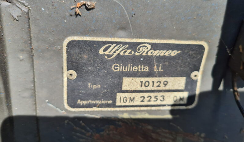 
								2 x Alfa Giulietta Berlina restauratieprojecten 1963 full									