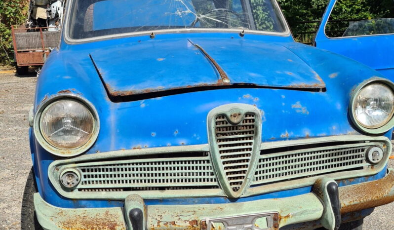 
								2 x Alfa Giulietta Berlina restauratieprojecten 1963 full									