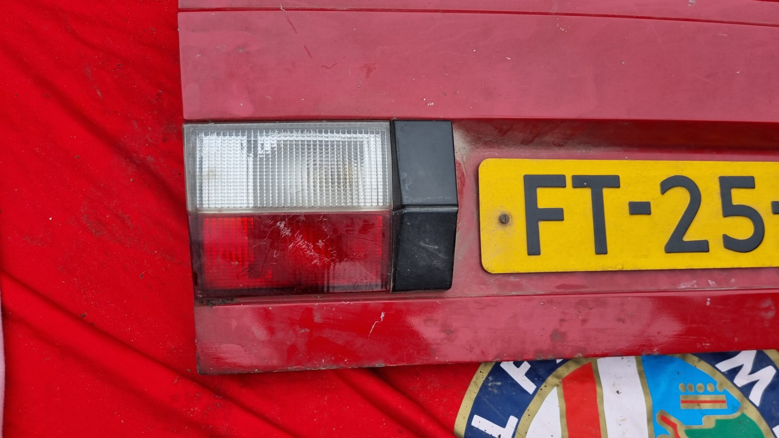 Achterklep Alfa Romeo Alfasud