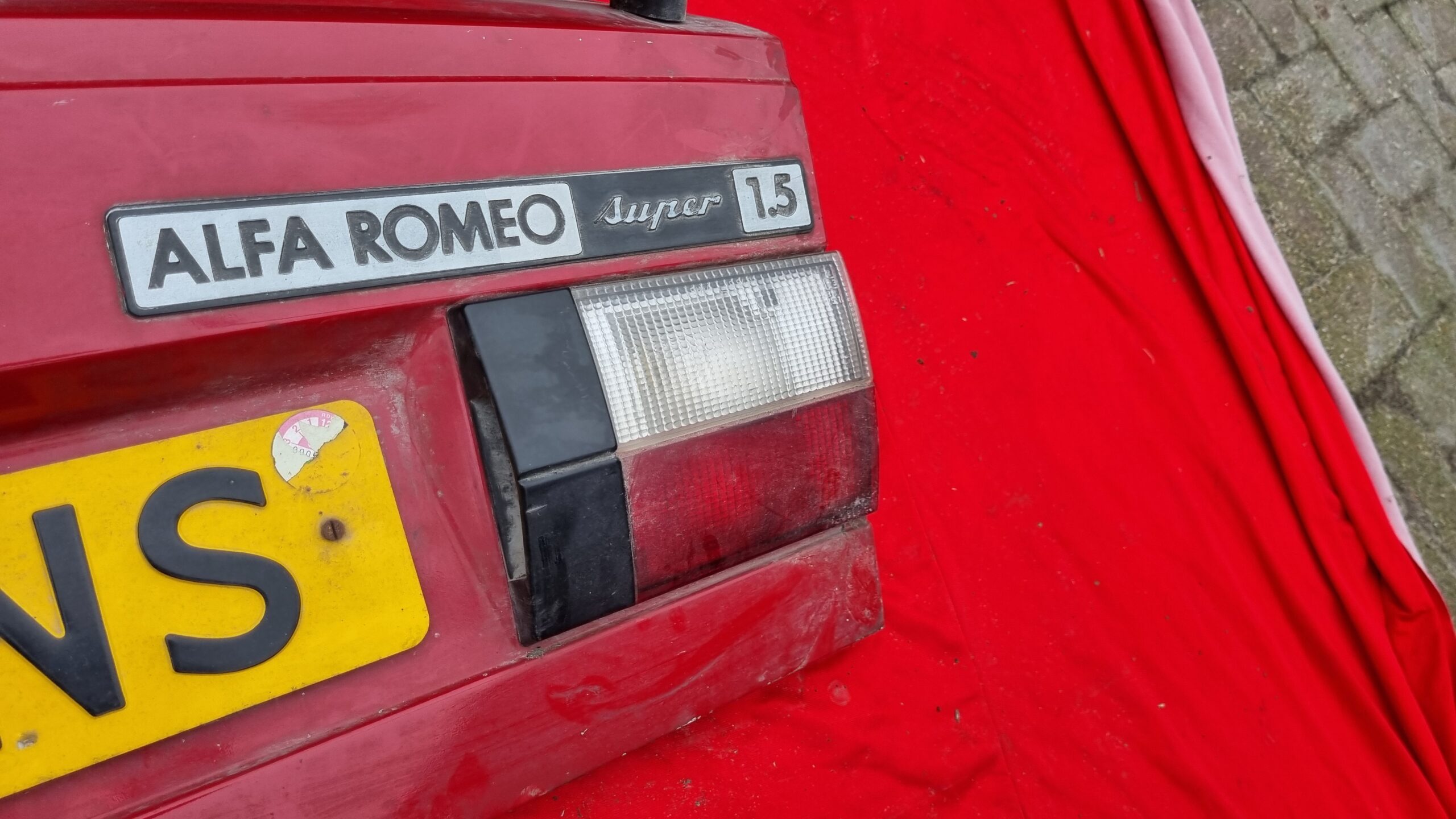 Achterklep Alfa Romeo Alfasud
