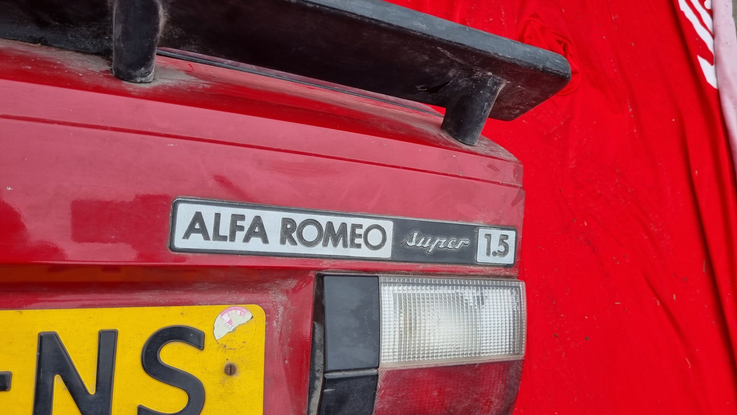 Achterklep Alfa Romeo Alfasud