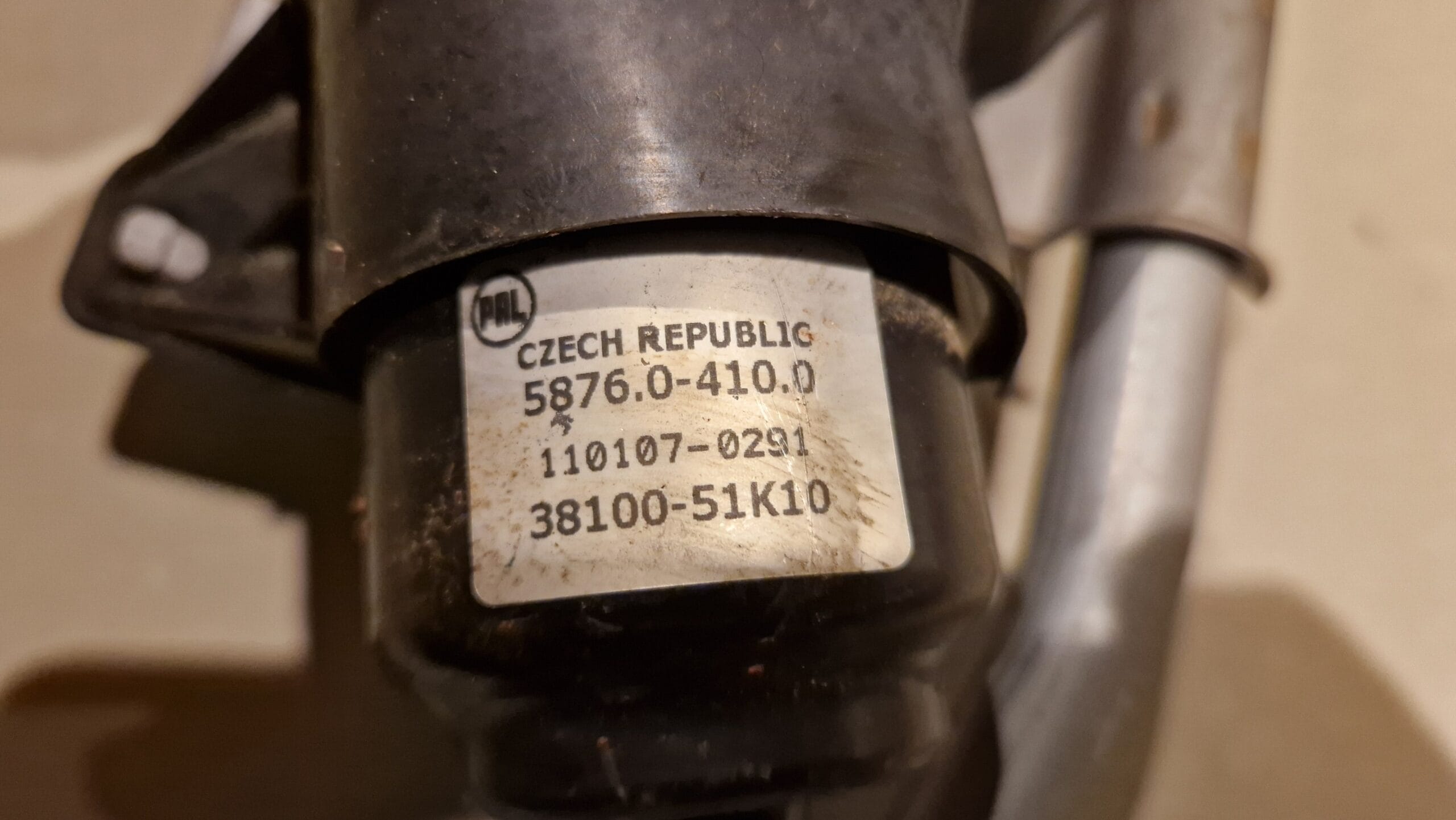 Ruitenwissermotor Suzuki Splash
