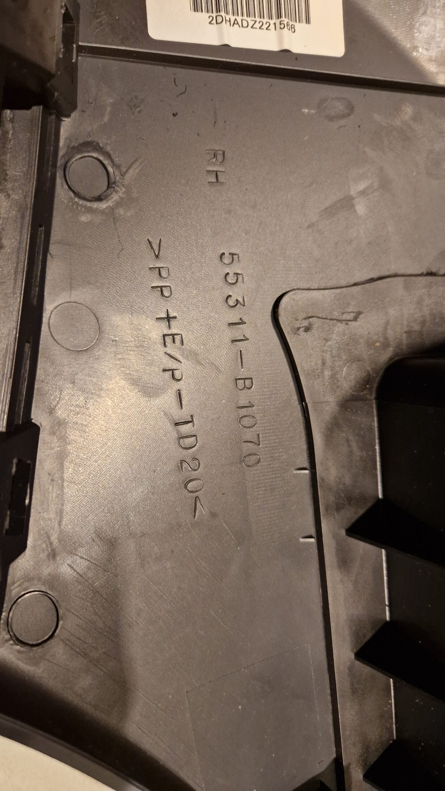 Airbag passagierzijde Daihatsu Materia