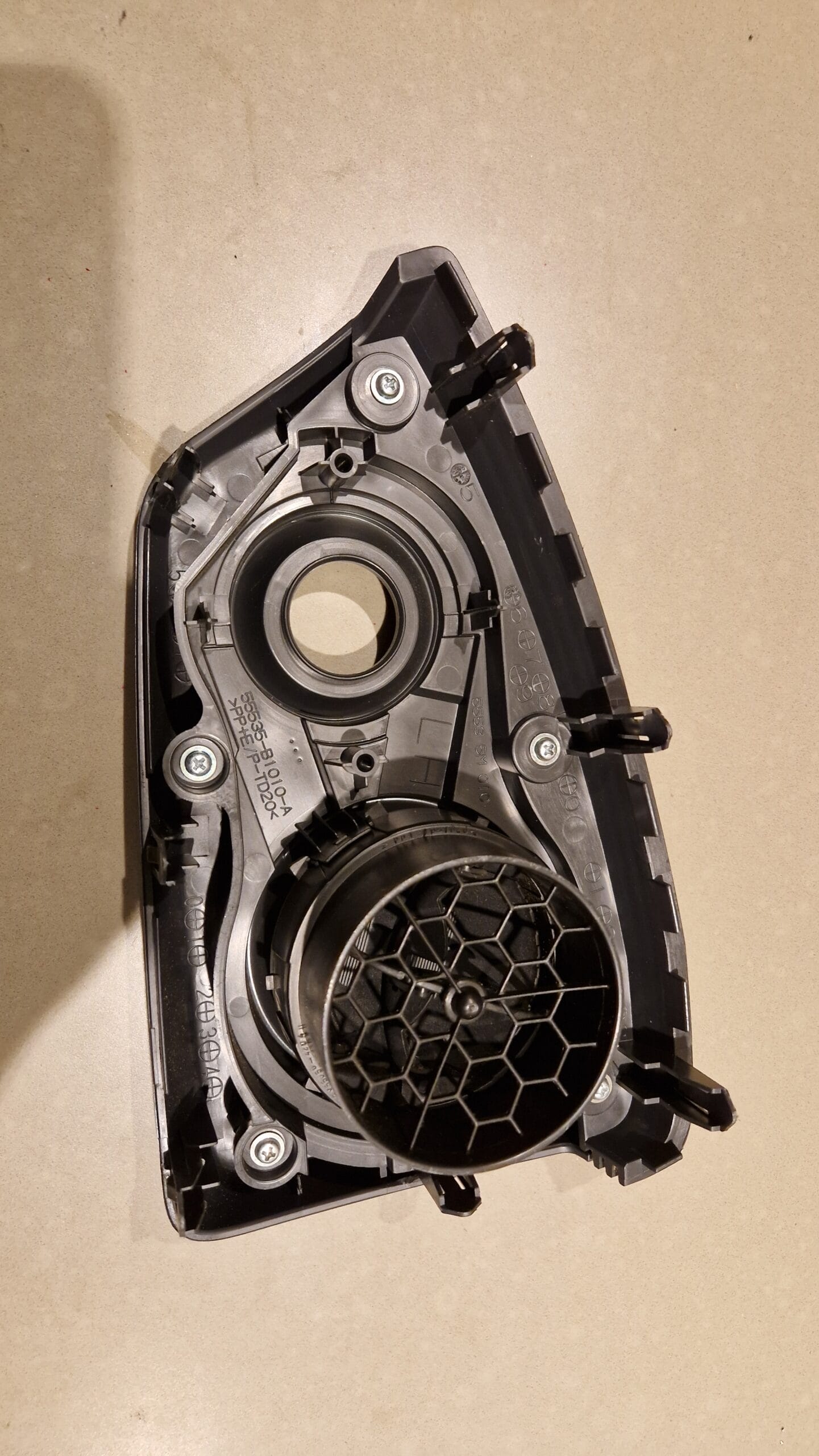 Luchtrooster dashboard rechts Daihatsu Materia matte uitvoering