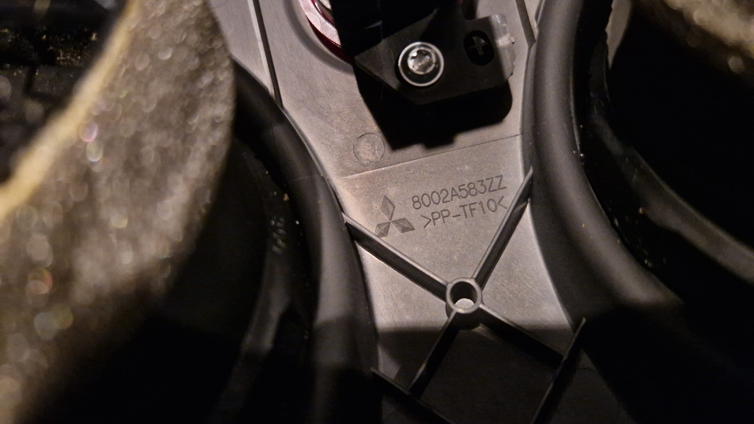 Luchtrooster dashboard Mitsubishi Colt en CZC