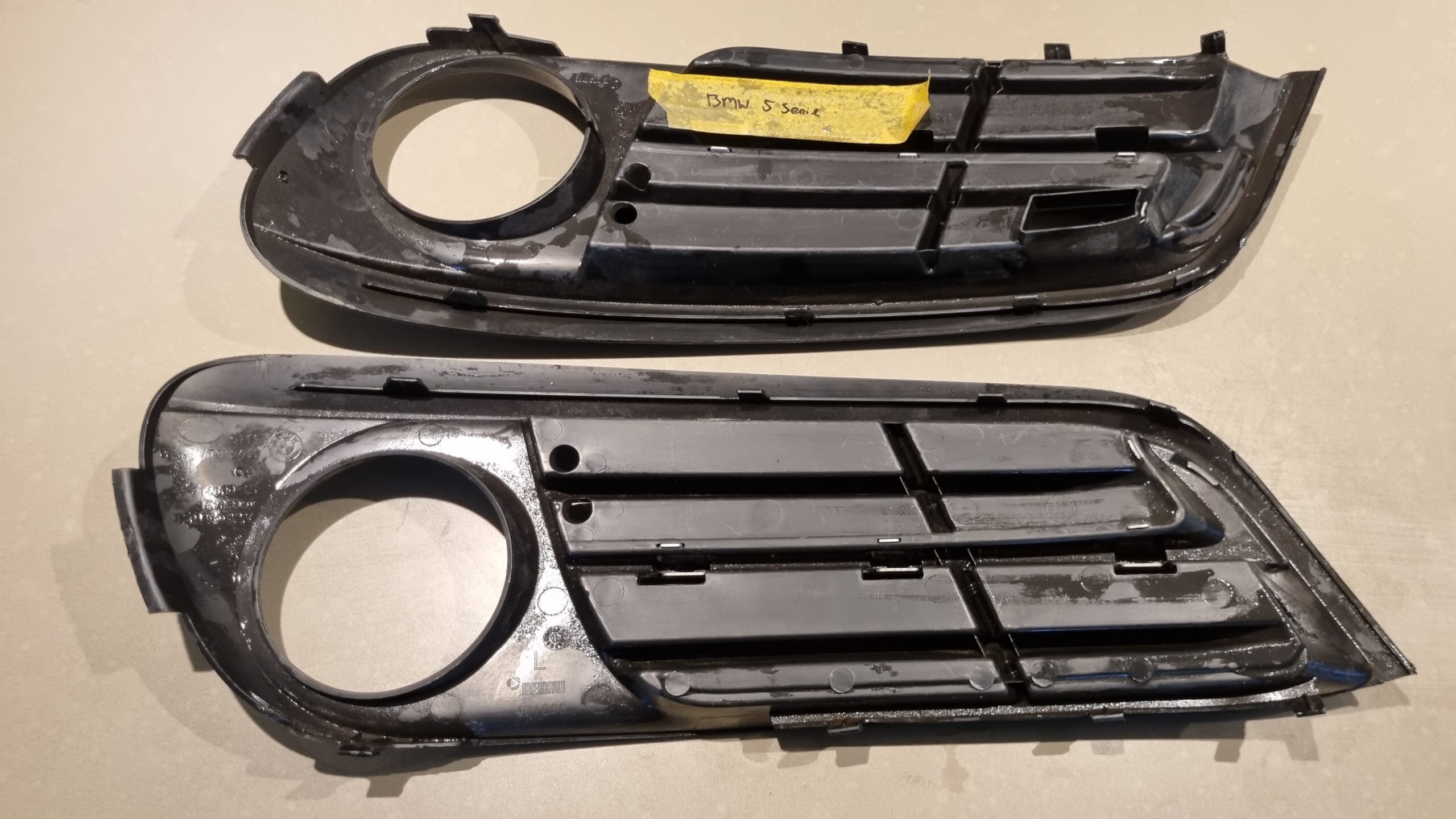BMW F10 set roosters mistlampen links en rechts