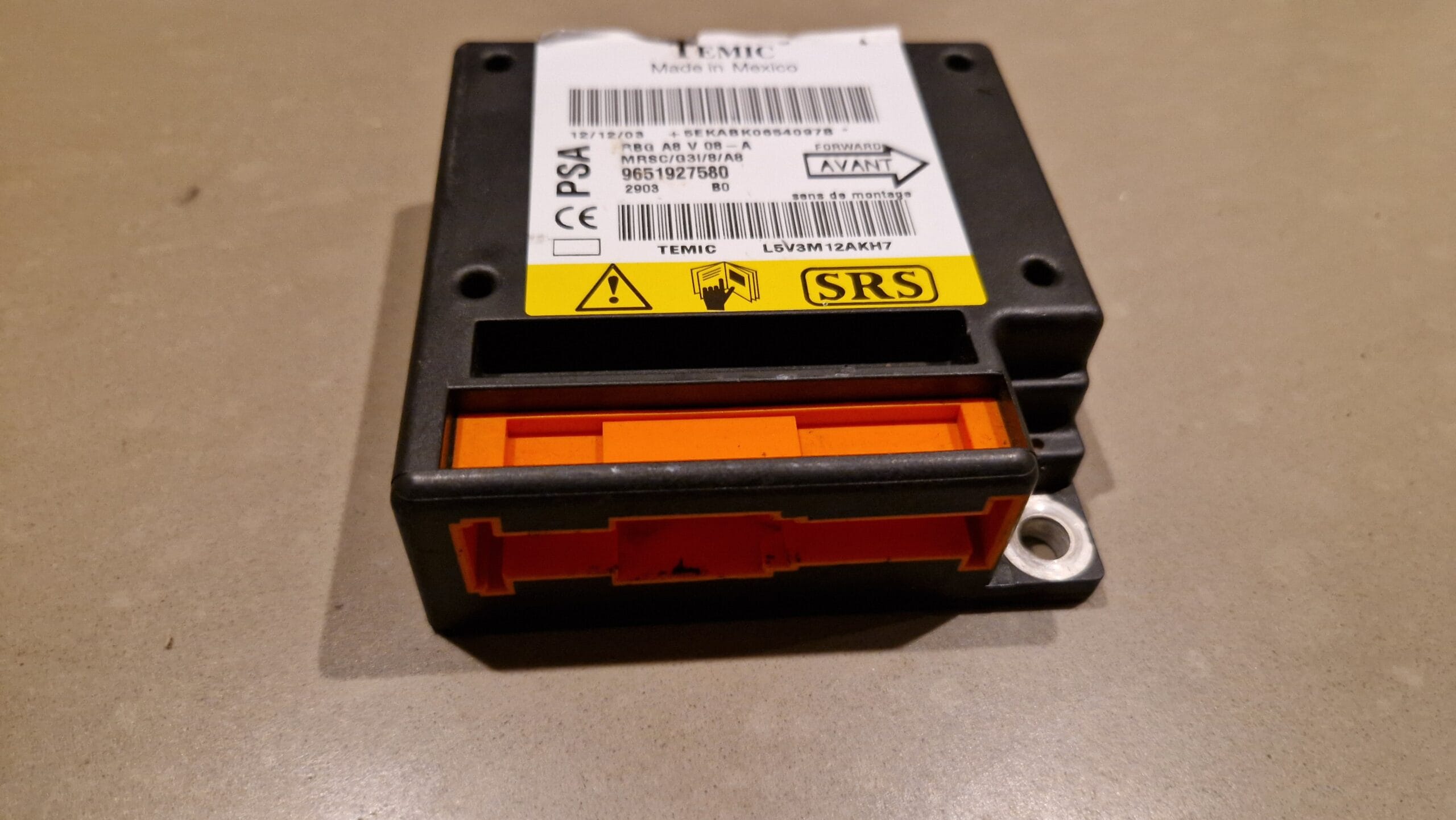 Airbag module Airbagmodule Citroën C3