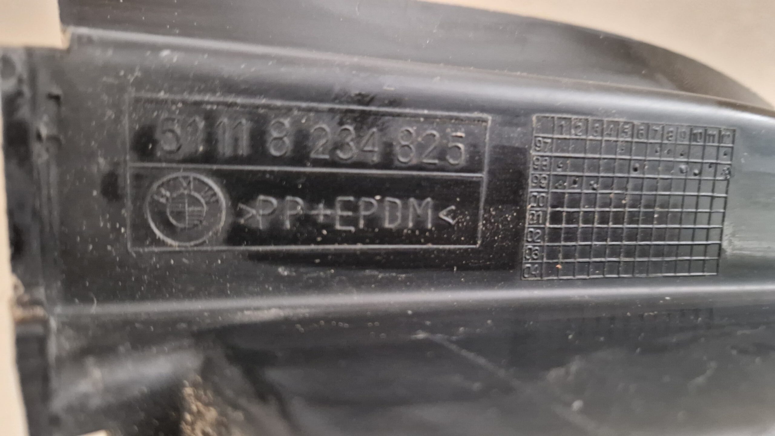 Cover linker bumperhoek BMW E46 coupe