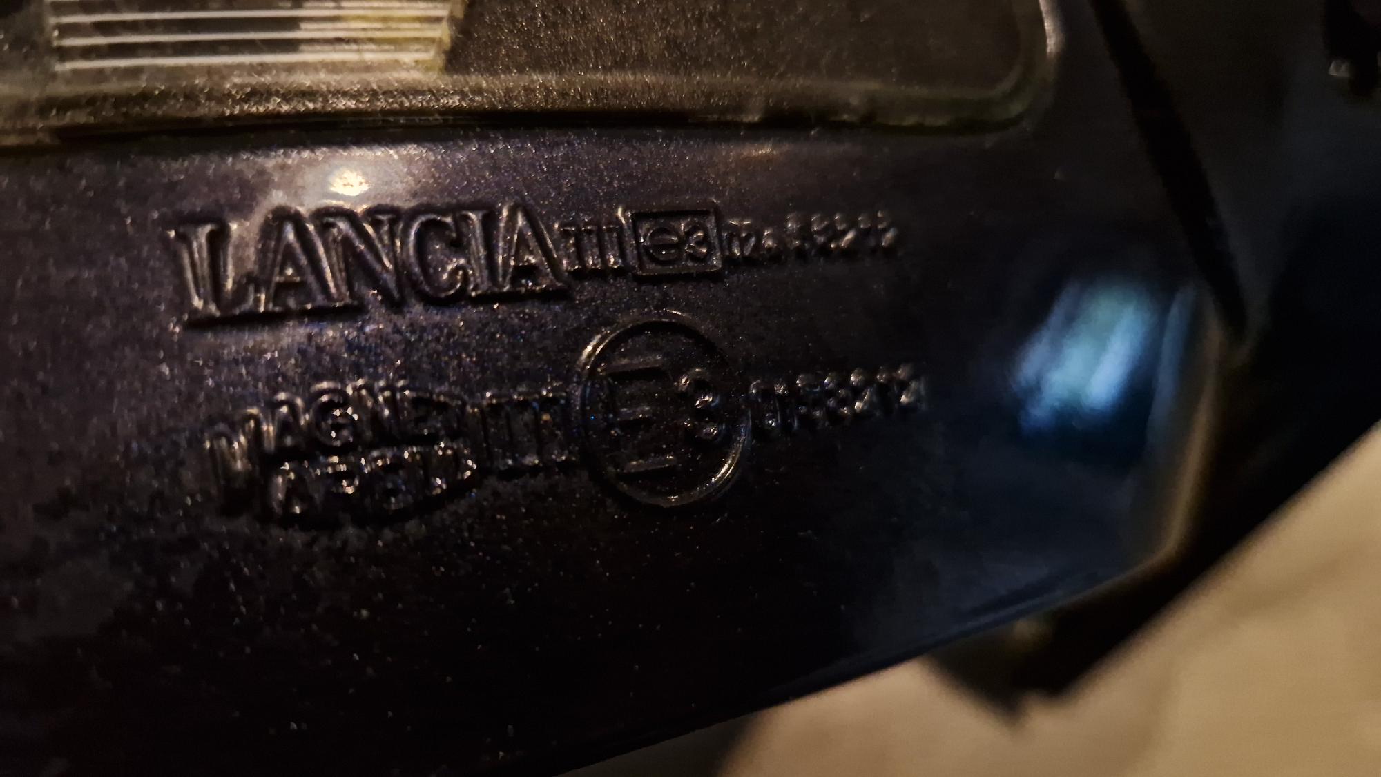 Buitenspiegel passagierszijde rechts Lancia Thesis