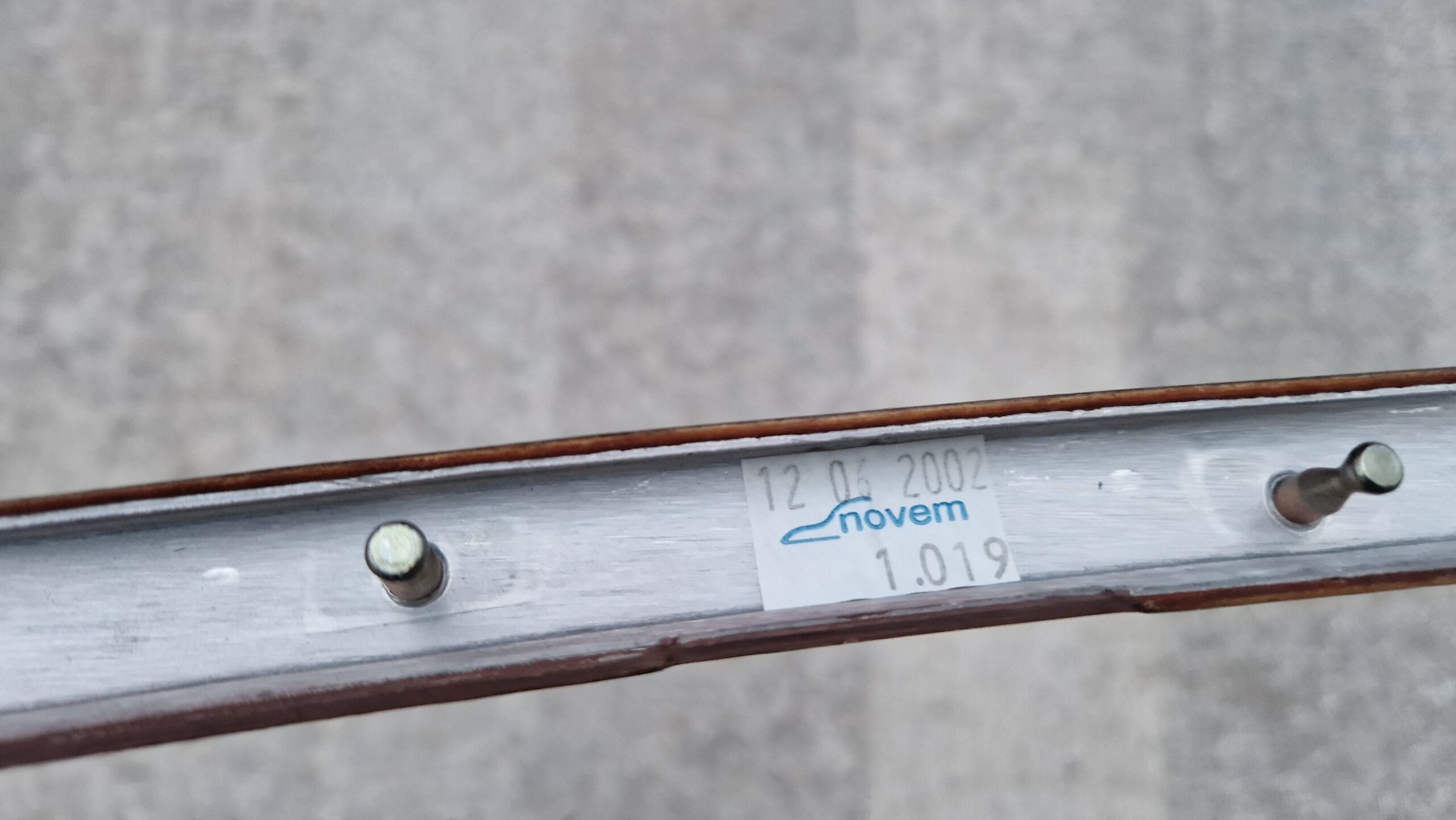 Dashboardstrip hout Lancia Thesis