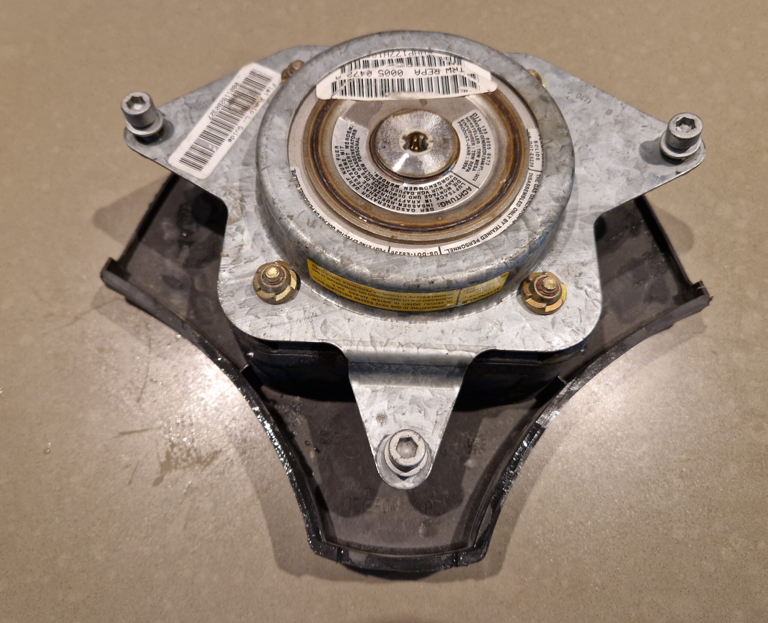 Airbag bestuurder Fiat Punto 1997 tot 1999