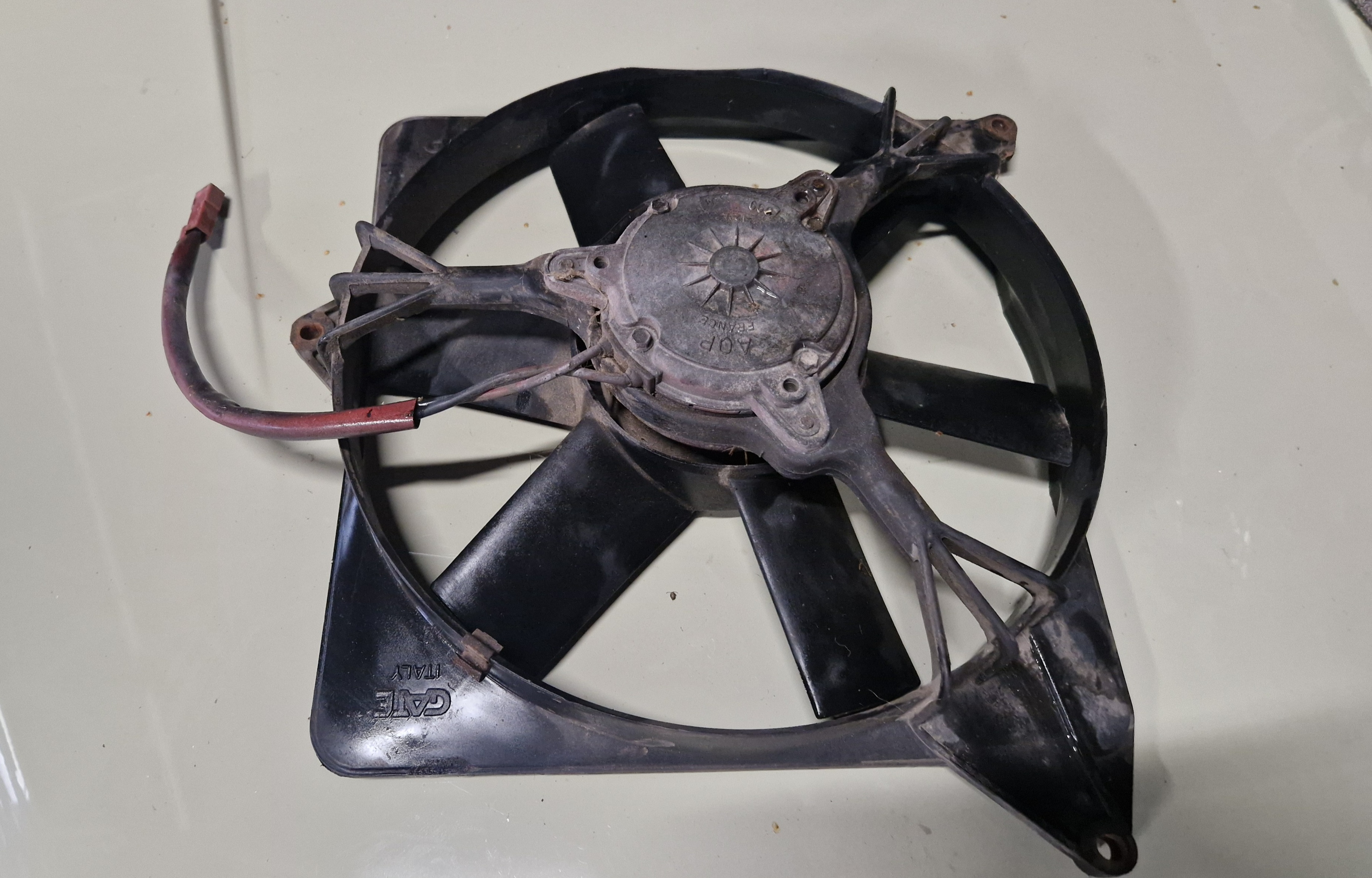 Koelventilator met behuizing Lancia Gamma