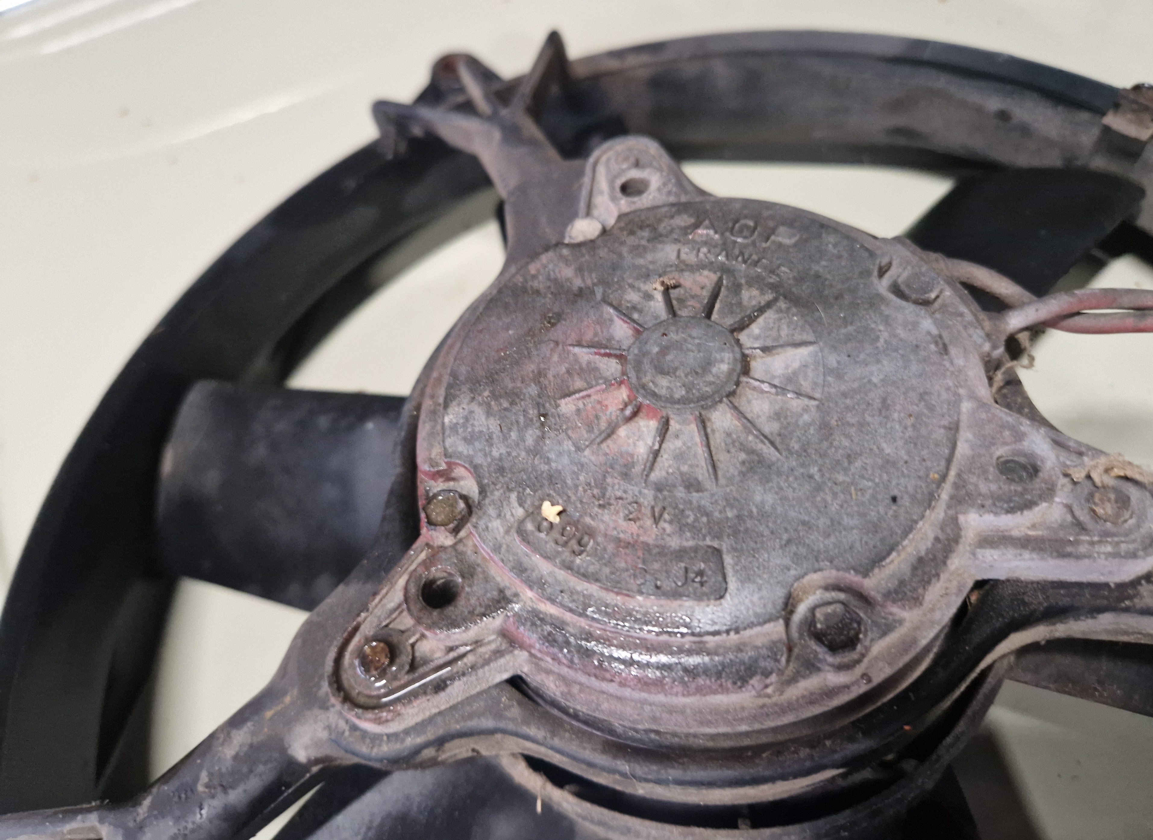 Koelventilator met behuizing Lancia Gamma