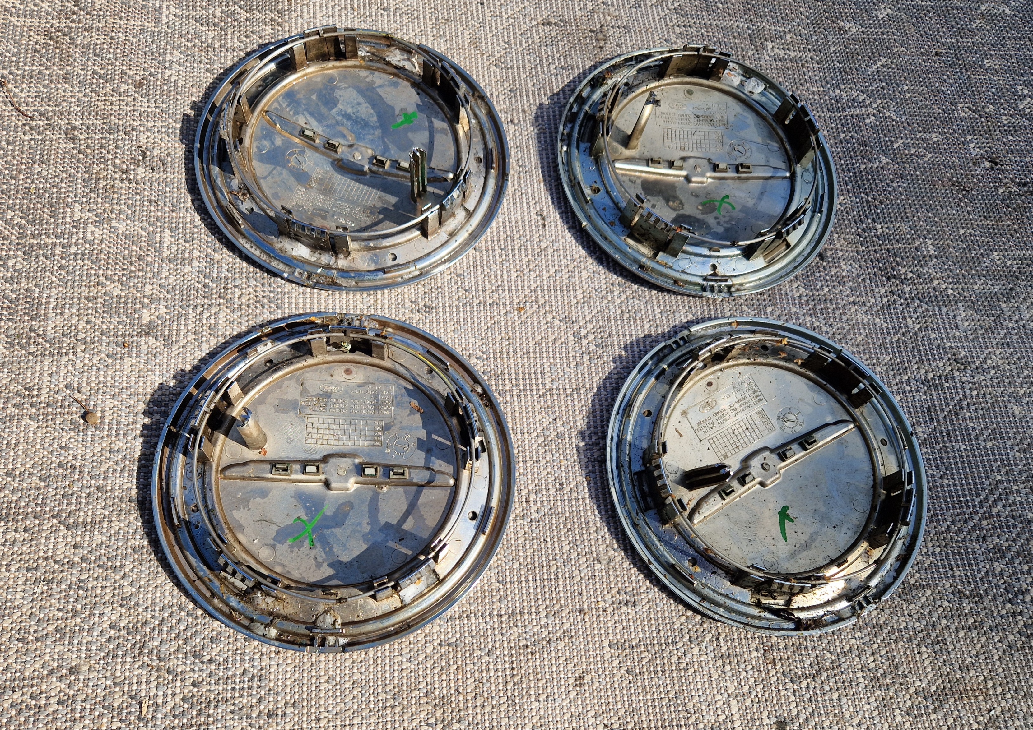 Set lichtmetalen velgen Ford Thunderbird