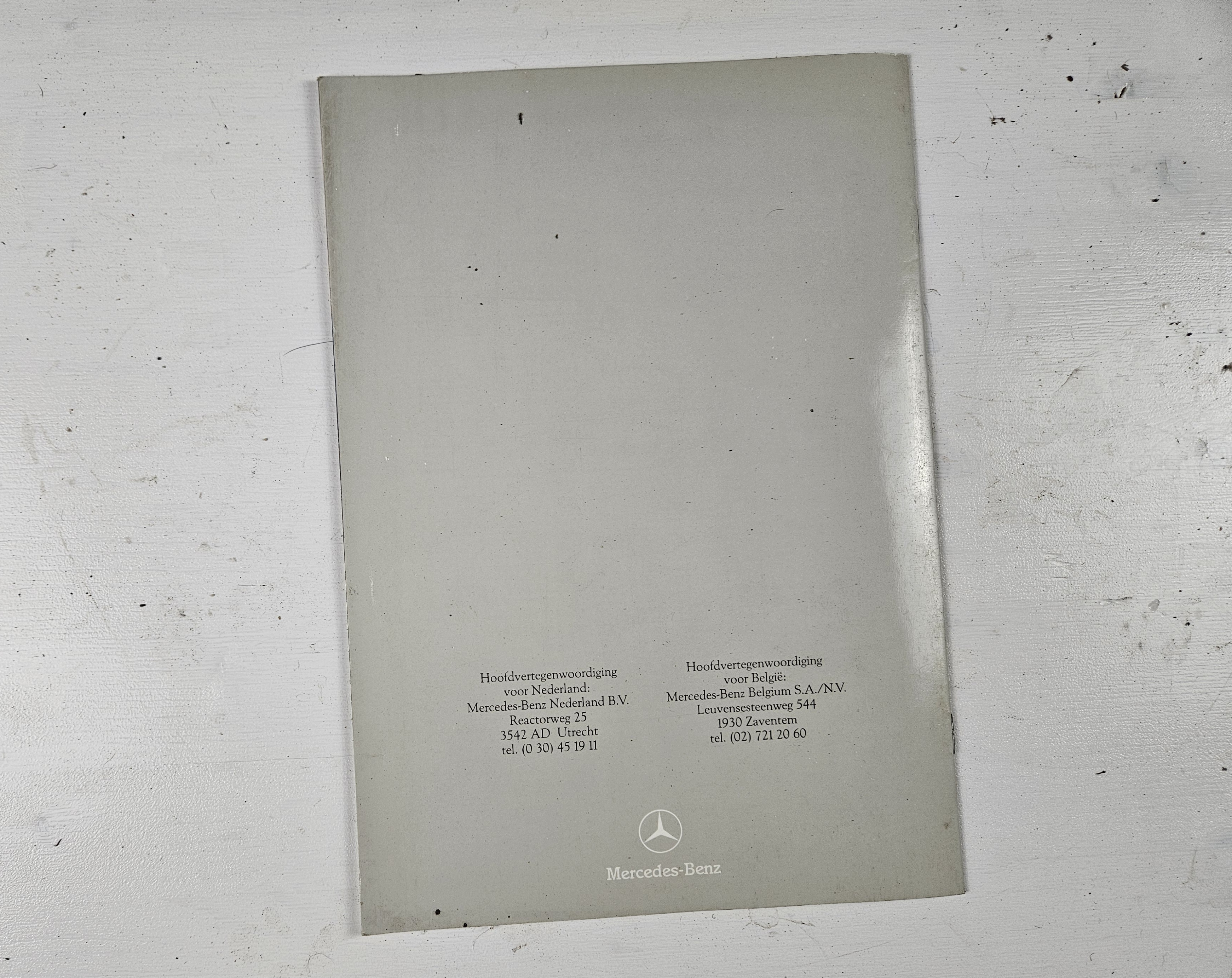 Folder verkoopbrochure