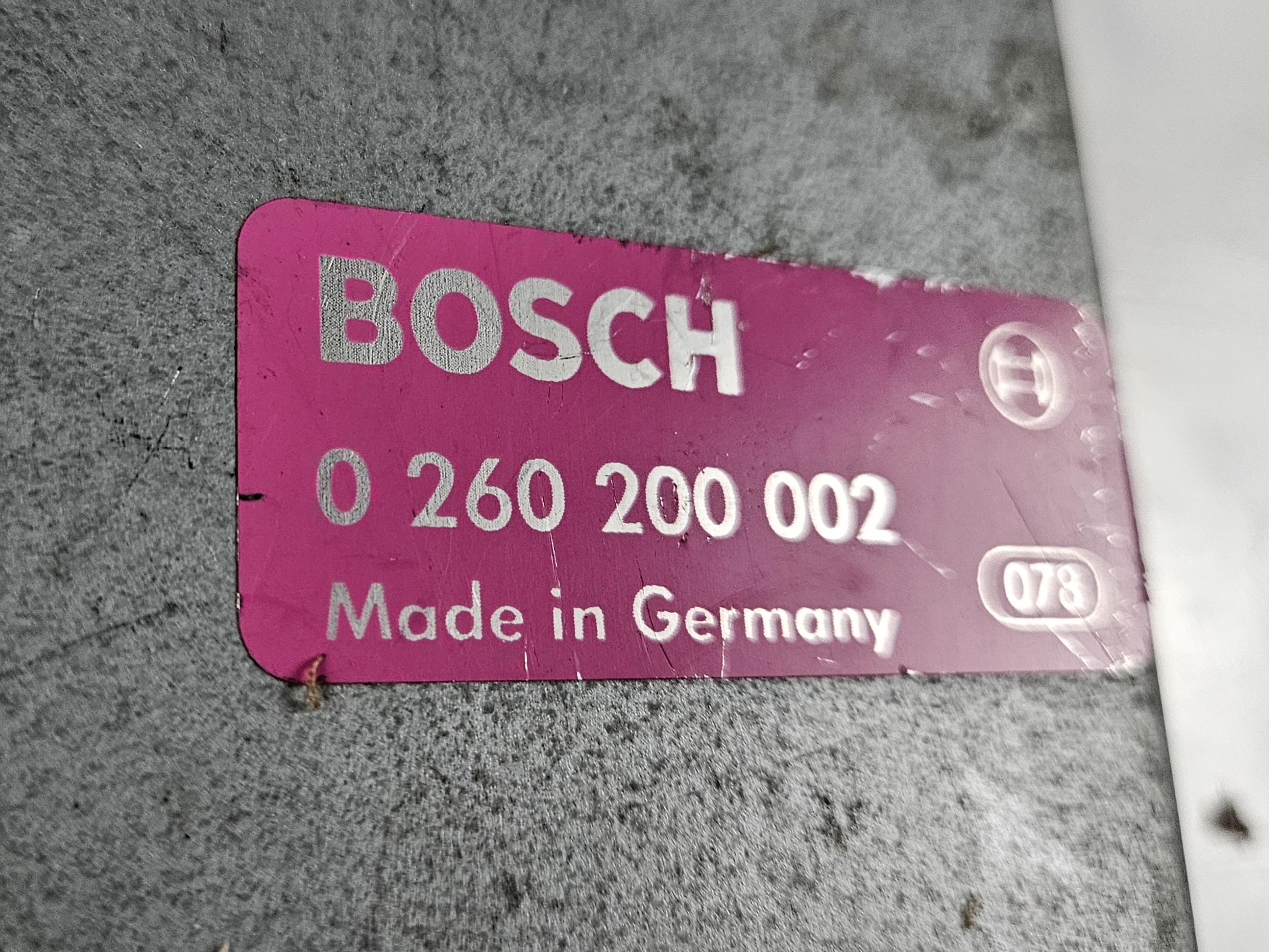 Ecu motormanagement Bosch 0 260 200 002