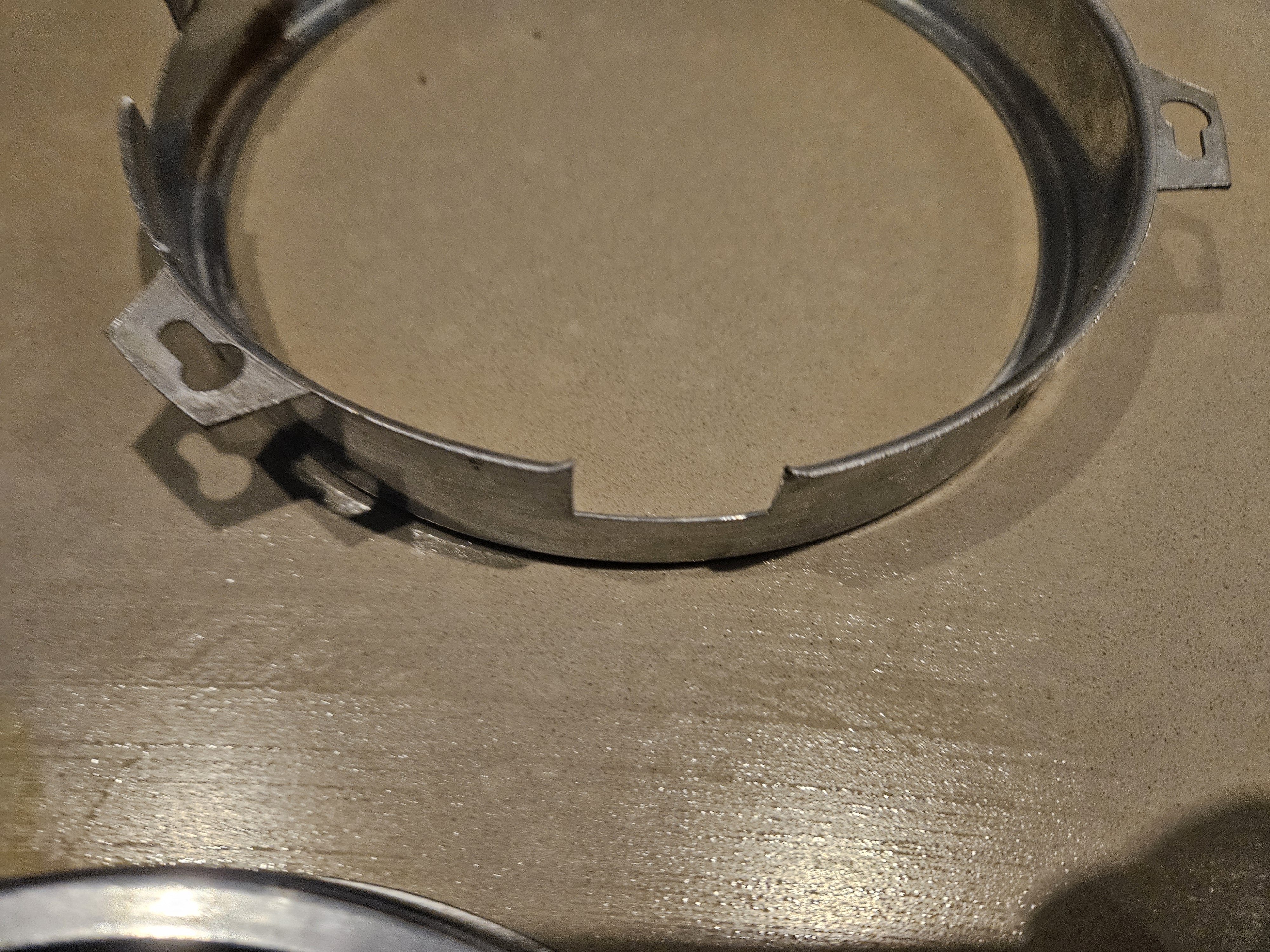 Set koplampbevestiging ringen 5,75 inch