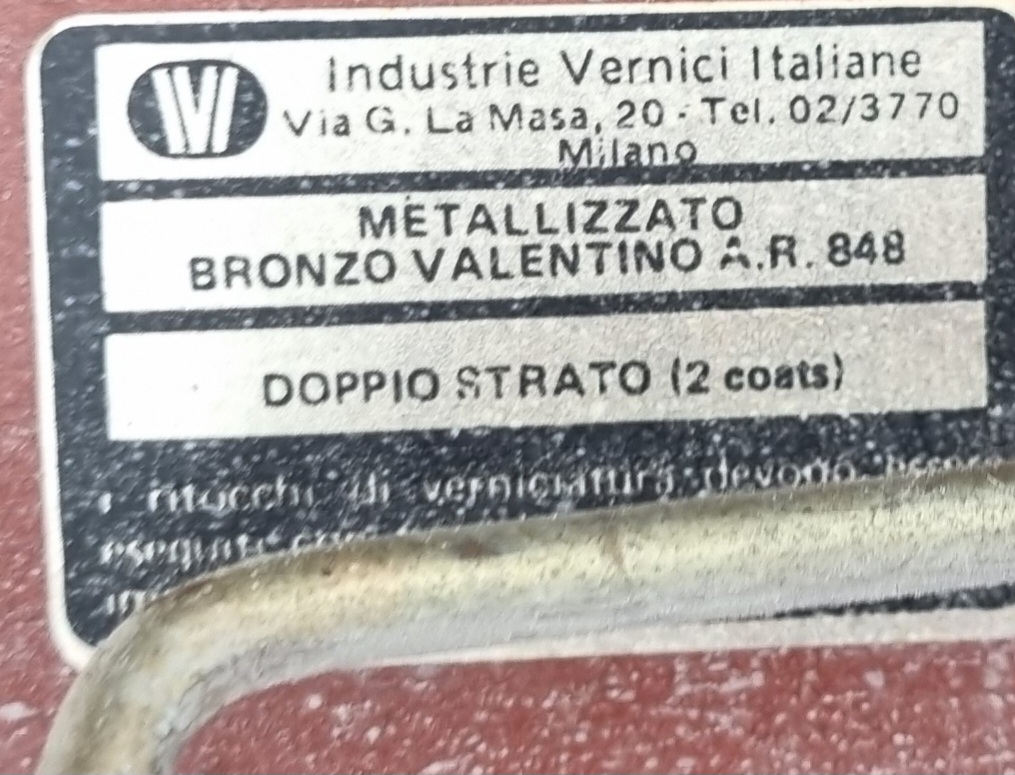 Achterklep Alfasud