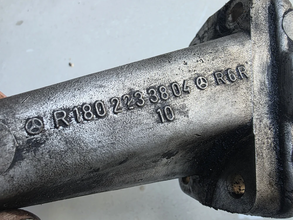 Motorsteun linkerzijde